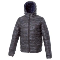 Куртка мужская двухсторонняя &quot;Alaska&quot;,  камуфляж серый/иний_S, 100% полиэстер, 380Т 