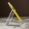 Ручка шариковая Construction, мультиинструмент, желтая - 