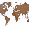 Деревянная карта мира World Map Wall Decoration Exclusive, орех - 