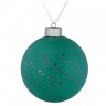 Елочный шар Stars, 10 см, зеленый - 