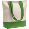 Холщовая сумка Shopaholic, ярко-зеленая - 