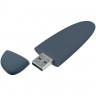 Флешка Pebble, серо-синяя, USB 3.0, 16 Гб - 