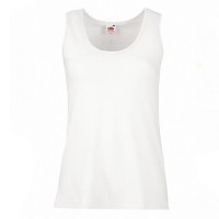 Майка женская "Lady-Fit Valueweight Vest", белый,L, 97% хлопок,3%полиэстер, 165 г/м2