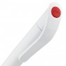Ручка шариковая Grip, белая с красным - 