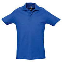 Рубашка поло мужская SPRING II,ярко-синий,3XL,100% хлопок, 210г/м2