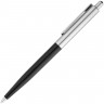 Ручка шариковая Senator Point Metal, черная - 