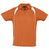 Спортивная рубашка поло Palladium 140 оранжевая с белым - 
