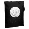 Холщовая сумка «Что вечно под Луной» со светящимся принтом - 