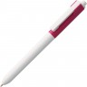 Ручка шариковая Hint Special, белая с розовым - 