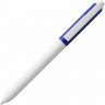 Ручка шариковая Hint Special, белая с синим - 
