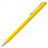 Ручка шариковая Hotel Chrome, ver.2, матовая желтая - 