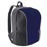 Рюкзак "Jump" со светоотражающей полосой, темно-синий, полиестер  600D,  24х31х41 см, V30,5 литров
