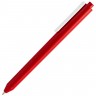 Ручка шариковая Pigra P03 Mat, красная с белым - 