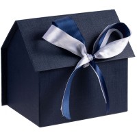 Коробка с лентами Homelike, синяя