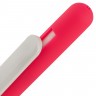 Ручка шариковая Swiper Soft Touch, розовая с белым - 