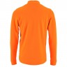 Рубашка поло мужская с длинным рукавом Perfect LSL Men, оранжевая - 