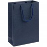 Пакет бумажный Eco Style, синий - 