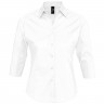 Рубашка женская с рукавом 3/4 Effect 140, белая - 