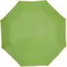Зонт складной Silverlake, зеленое яблоко с серебристым - 