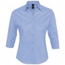 Рубашка женская с рукавом 3/4 Effect 140, голубая - 
