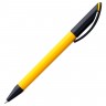 Ручка шариковая Prodir DS3 TPP Special, желтая с черным - 