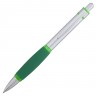 Ручка шариковая Boomer, с зелеными элементами - 
