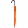 Зонт-трость Magic с проявляющимся цветочным рисунком, оранжевый - 