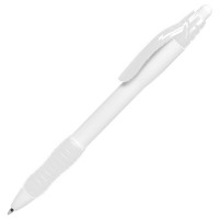 N4, ручка шариковая с грипом, белый, пластик