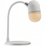 Лампа с колонкой и беспроводной зарядкой lampaTon, белая - 