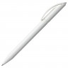 Ручка шариковая Prodir DS3 TVV, белый металлик - 