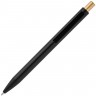 Ручка шариковая Chromatic, черная с золотистым - 