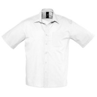 Рубашка"Bristol", белый_2XL, 65% полиэстер, 35% хлопок, 95г/м2