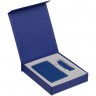Коробка Latern для аккумулятора 5000 мАч и флешки, синяя - 