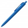 Ручка шариковая Prodir DS8 PRR-T Soft Touch, голубая - 