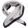 Платок Leopardo Silk, серый - 