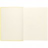 Ежедневник Flexpen, недатированный, серебристо-желтый, с тонированным блоком - 