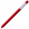 Ручка шариковая Swiper, красная с белым - 
