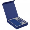Коробка Rapture для аккумулятора 10000 мАч, флешки и ручки, синяя - 