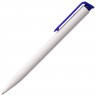 Ручка шариковая Senator Super Hit, белая с темно-синим - 