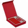 Коробка Rapture для аккумулятора 10000 мАч, флешки и ручки, красная - 