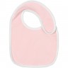 Нагрудник детский Baby Prime, розовый с молочно-белым - 