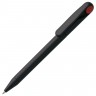 Ручка шариковая Prodir DS1 TMM Dot, черная с красным - 