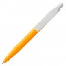 Ручка шариковая Prodir QS01 PMP-P, оранжевая с белым, уценка - 