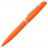 Ручка шариковая Bolt Soft Touch, оранжевая - 