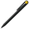 Ручка шариковая Prodir DS1 TMM Dot, черная с желтым - 