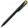 Ручка шариковая Prodir DS1 TMM Dot, черная с желтым - 