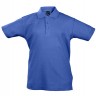 Рубашка поло детская Summer II Kids 170, ярко-синяя - 