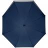 Зонт-трость Fiber Move AC, темно-синий с серым - 