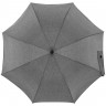 Зонт-трость rainVestment, светло-серый меланж - 