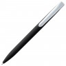 Ручка шариковая Pin Soft Touch, черная - 